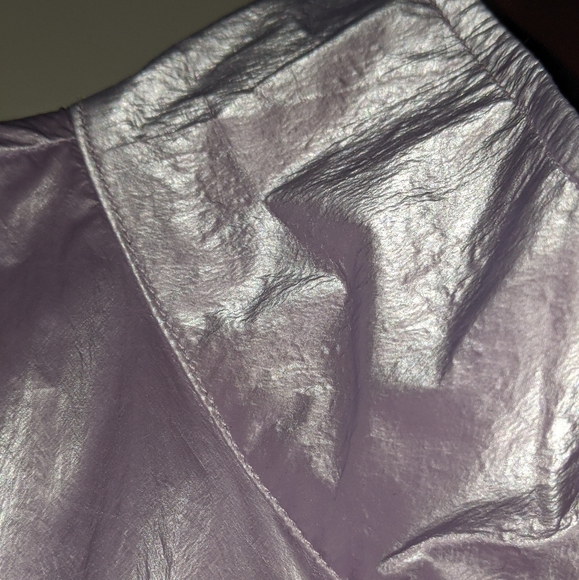 Zip Up Windbreaker Cropped Bomber Jacket - Picture 5 of 5